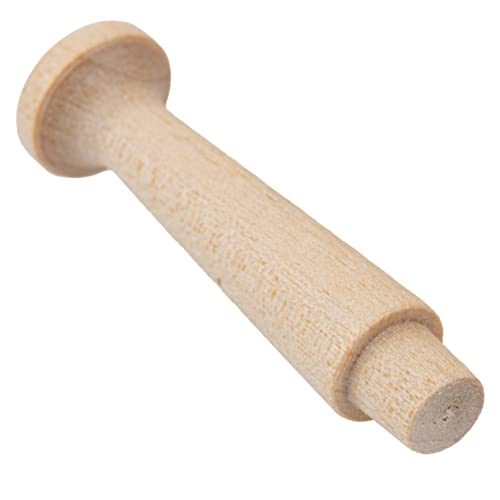 Birch Mini Shaker Pegs | 1-3/4" x 7/16" | Pack of 20 | Wood Pegs for Hanging | Coat Rack Pegs | UA-68-BWSP - size: 1-3/4" x 7/16"