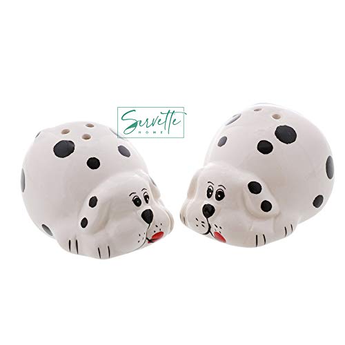 Puppy Ceramic Salt & Pepper Shaker - color: Puppy
