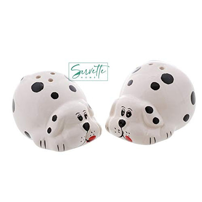 Puppy Ceramic Salt & Pepper Shaker - color: Puppy