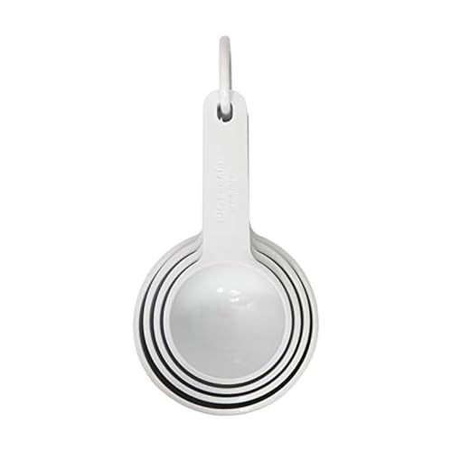KitchenAid Measuring Cups, Set Of 4, White - color: White, size: Set Of 4