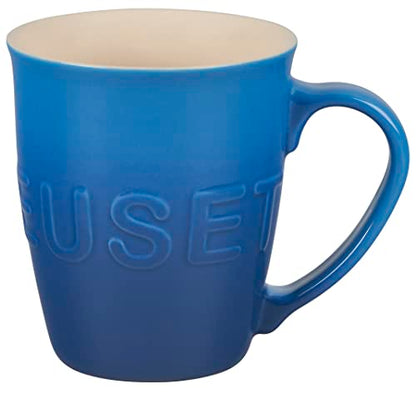 Le Creuset Stoneware Extra-Large Logo Coffee Mug, 20oz., Marseille - color: Marseille, size: 20 Ounces