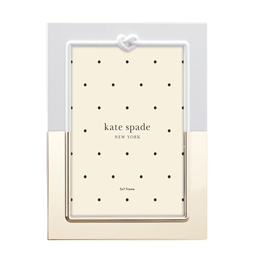 Kate Spade New York Love 5X7 Frame, 1.55 LB, Metallic - style: Picture Frame, 5x7
