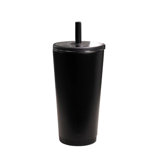 HydroJug Everyday Tumbler 20 oz, Ceramic-Lined Straw Cup, Black - color: Black, size: 20 Ounces