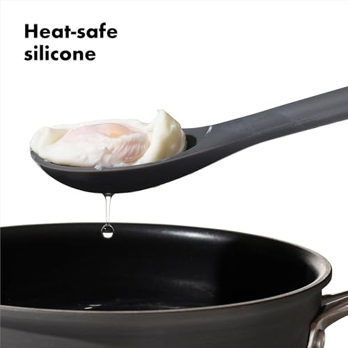 OXO Good Grips Silicone Slotted Spoon, us:one Size, Peppercorn - style: Slotted Spoon