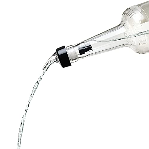True Ace Measured Liquor Pour Spout, 1/2 Ounce Pourer, Fits Standard Liquor Bottles, Bar & Cocktail Accessories, Plastic, Set of 1 - size: 0.5oz