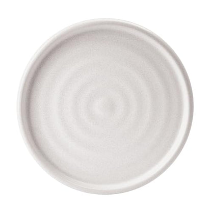 Mikasa Declan 12 Piece Stoneware Dinnerware Set, Service for 4, Modern Plate and Bowl with High Rims for Everyday Use, Beige