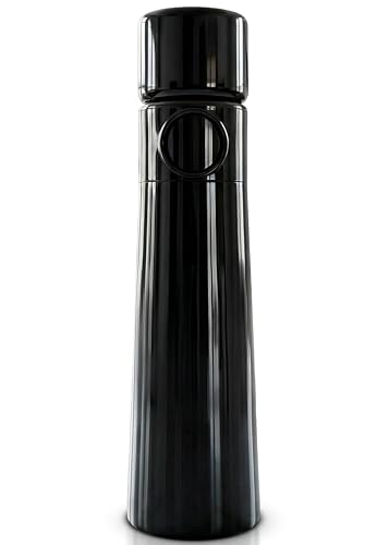 MAGNUM PLUS Pepper Mill Unicorn by TRE SPADE Premium Manual Pepper Grinder with Steel Burrs Side-Loading Refill Adjustable Coarseness High-Capacity Output ABS Plastic 9 Inch Large Size Made in Italy
