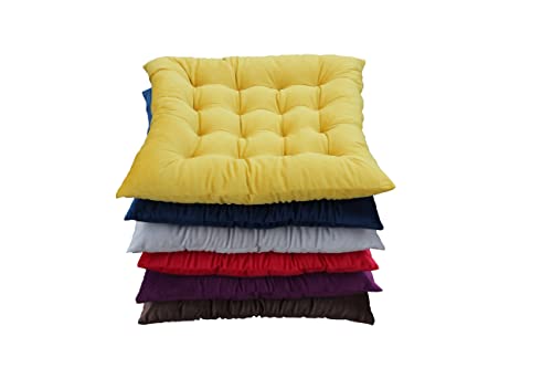 Velvet Bench Cushion for Outdoor Furniture, Anti-Slip Bottom Settee Cushions for Bay Window Loveseat Sofa, Non-Skid Rocking Chair Reclinger Car Seat Pads 17.7 L X 17.7 W, Light Grey - color: Light Grey, style: 17.7 L X 17.7 W