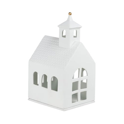 Räder Porcelain Village House Chapel 5.5"/14cm - Tealight Holder