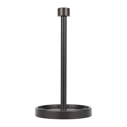 Ivilon Countertop Paper Towel Holder - Modern End Cap Minimalist Design - Color Oil Rubbed Bronze - color: Oil Rubbed Bronze