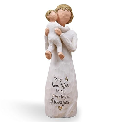 Mimi Gifts for Grandma, Mimi Birthday Gifts, Hand-Painted Figurine | Gifts for Mimi, Mimi Gifts for Christmas Mother's Day Birthday, Home Decor, Resin Statue - style: Mimi Gifts