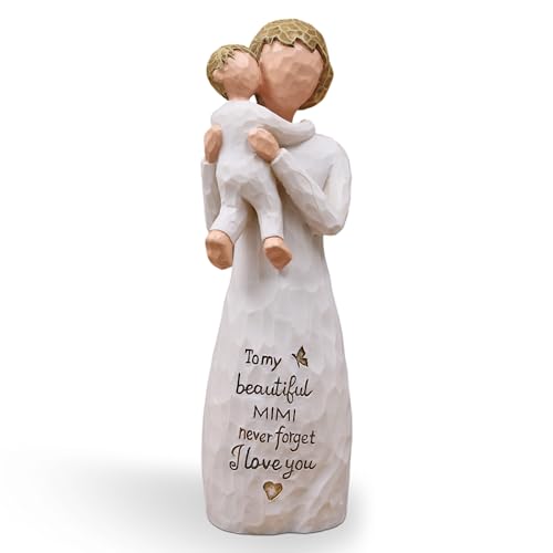 Mimi Gifts for Grandma, Mimi Birthday Gifts, Hand-Painted Figurine | Gifts for Mimi, Mimi Gifts for Christmas Mother's Day Birthday, Home Decor, Resin Statue - style: Mimi Gifts