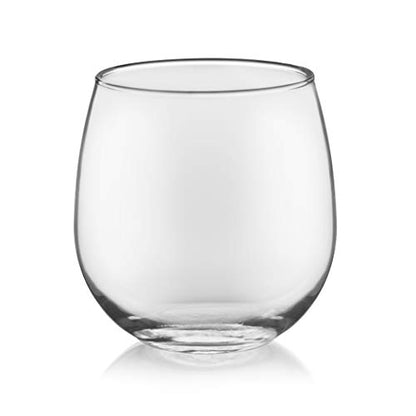 Libbey Vina Stemless Red-Wine Glasses (16.75oz/Set of 4)