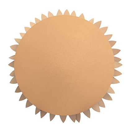 Contempo Lifestyles 3D Daisy & Sunflower Decorative Pillow - 14.5" Flower, 13" Pillow with Insert, Latte - color: Latte