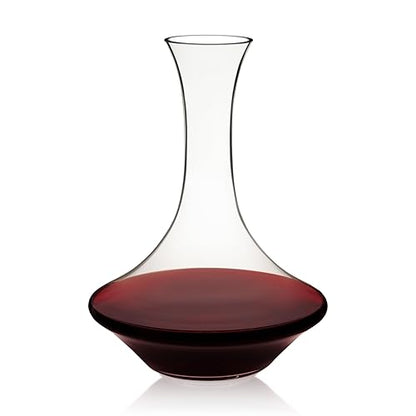 Spiegelau Authentis Crystal Wine Decanter, Modern Carafe for Red and White Wine, Elegant Glass Pitcher for Wedding Gifts, Housewarming, Home Bar Accessories, 53 oz (1.5 Liters), Set of 1 - style: 1.5 L Decanter