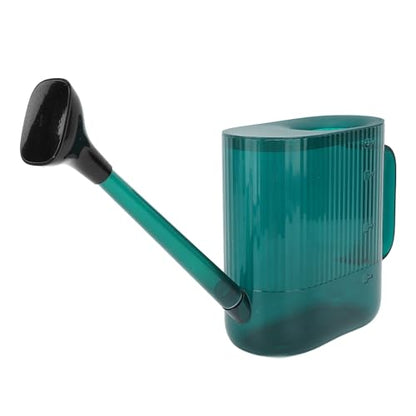 GLOGLOW Indoor Watering Can Garden Watering Can Long Spout 1.8L PP Water with Long Spout for Precise Root and Spraying for Home Garden Backyard Plants (Green) - color: Green