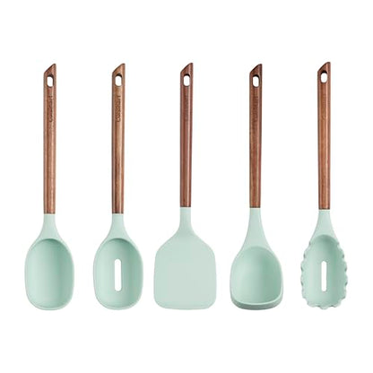 Cuisinart AcaciaFusion Set of 5 Tool Set - Mint - color: Mint
