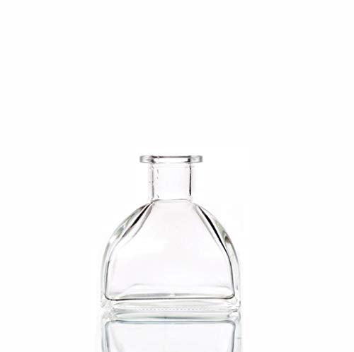 50ml/1.69 Fl Oz Square Glass Diffuser Bottles, DIY Replacement Reed Diffuser Jars, Fragrance Accessories for Diffuser Sets - size: 1.7 Ounces