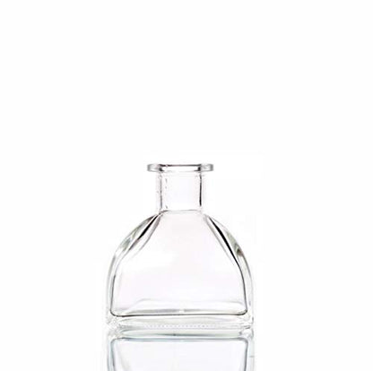 50ml/1.69 Fl Oz Square Glass Diffuser Bottles, DIY Replacement Reed Diffuser Jars, Fragrance Accessories for Diffuser Sets - size: 1.7 Ounces