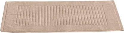 CTT - 2 Piece Bathroom Rugs Set, 100% Cotton Bath Mats, Comfy & Highly Absorbent Bathroom Floor Mats, Machine Washable | 20"x32" (Color) - color: Almond Beige