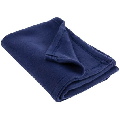 50x60 Throw Blankets, Ultra Soft Hypoallergenic Fleece Fall Throw Blanket for Livingroom, Couch, Chair, Bed, Navy Blue - color: Navy Blue