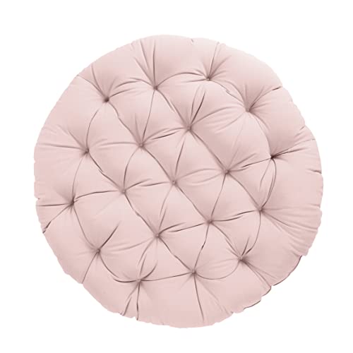 Mozaic Home Papasan Polyester Cushion, 1 Count (Pack of 1), Blush Pink - color: Blush Pink, size: 44 in x 44 in x 4 in