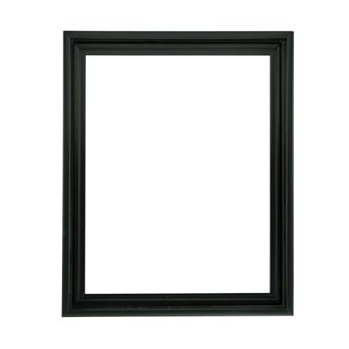 Creative Mark Illusions Floater Canvas Frame for 1-1/2" Deep Canvases, Black 24x36, Single - Floating Canvas Art Illusion - No Glass or Backing, Gallery Wall Display, Black Interior - color: Black, size: 24x36 in