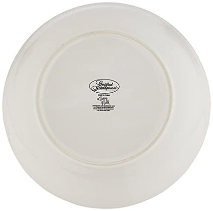 Certified International Sunflower Fields 9" Soup/Pasta Bowls, Set of 4 – 38 oz Ceramic Bowls Great for Pasta, Salad, Chili, or Hearty Meals – Everyday Dining or Elegant Entertaining Use (Pack of 3) - size: Large (Pack of 3)