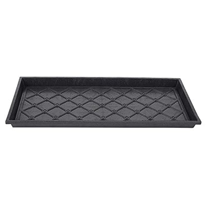 LP OLK1836 OLK1836 17" x 35" Manor Lattice Black Boot Tray