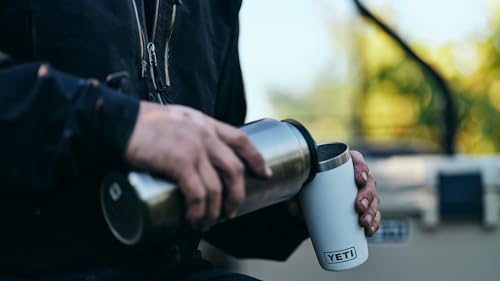 YETI Rambler 10 oz (295 ml) Tumbler with Removable Magslider Lid, Stainless Steel Vacuum Insulated Coffee Cup, Cherry Blossom - color: Cherry Blossom