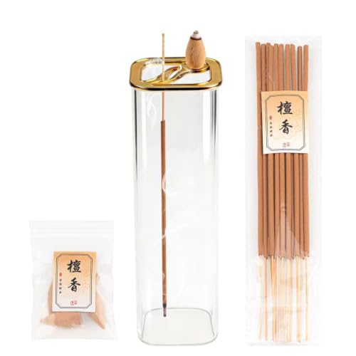 Incense Holder, Metal Incense Holder for Sticks and Cones with Removable Glass Ash Catcher, Anti-Ash Incense Burner for Meditation Relaxation (Dual-use Design) - color: Dual-use Design