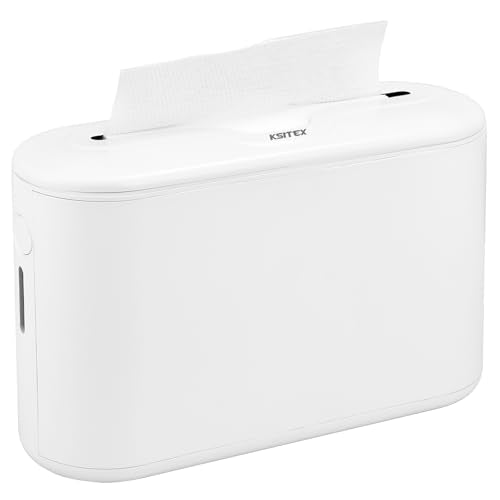 Countertop Paper Towel Holder Dispenser,White-M | Commercial Paper Towel Dispenser,Multifold Trifold Z-Fold Paper Towel Holder,Napkin Holder Dispenser - color: White-m
