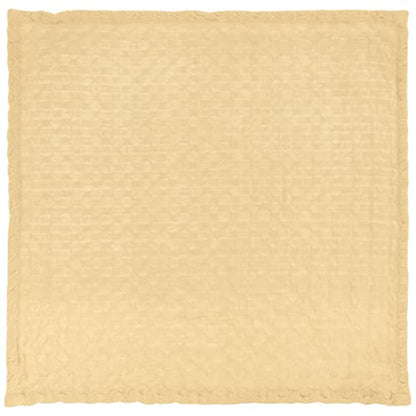 Karma Waffle Weave Dishcloth Set/Holder Sunshine - color: Yellow Sunshine