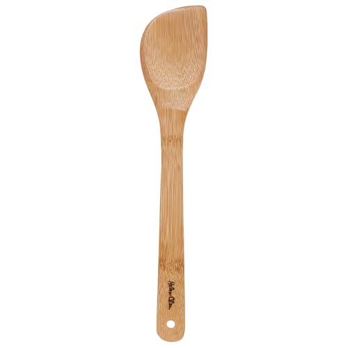 Helen's Asian Kitchen Bamboo Stir Fry Spatula, 13-Inch, Wok Cooking Tool For Stirring, Mixing, Turning, And Serving - size: 13-Inch, Solid Spatula