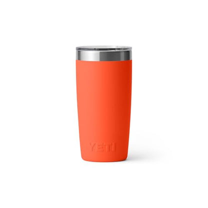 YETI Rambler 10 oz Tumbler, Stainless Steel, Vacuum Insulated with MagSlider Lid, Papaya - color: Papaya