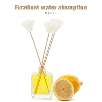 Beavorty Air Diffuser Oil Diffuser Sticks 30pcs Rattan Diffuser Sticks Aroma Diffuser Sticks Refill Replacement Reed Fragrance Diffuser Vase Fillers Diffusers