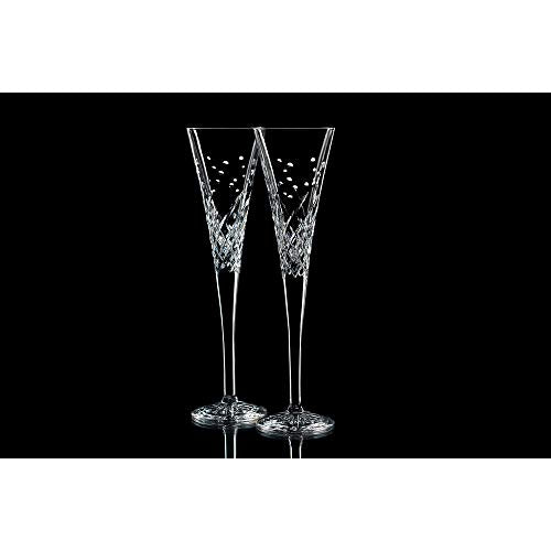 Waterford Wishes Happy Celebrations Toasting Flute Pair