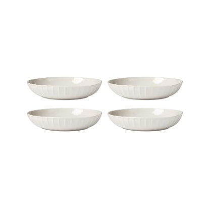 Lenox 897275 French Perle Groove Dinner Bowls, Set of 4 - style: Dinner Bowls, Set of 4