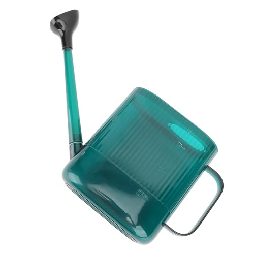 GLOGLOW Indoor Watering Can Garden Watering Can Long Spout 1.8L PP Water with Long Spout for Precise Root and Spraying for Home Garden Backyard Plants (Green) - color: Green