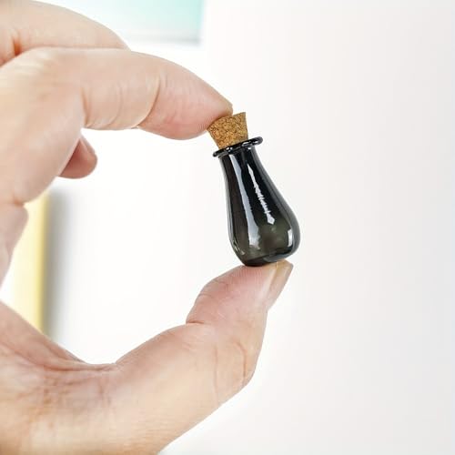 14pcs 2ml Mini Glass Color Bottles Vase Model 7 Colors