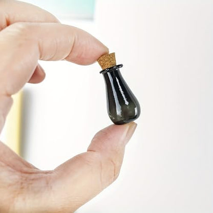14pcs 2ml Mini Glass Color Bottles Vase Model 7 Colors