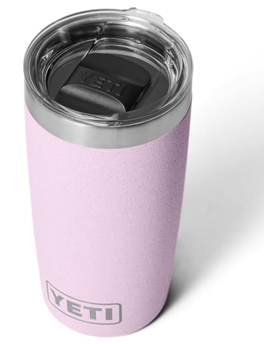 YETI Rambler 10 oz (295 ml) Tumbler with Removable Magslider Lid, Stainless Steel Vacuum Insulated Coffee Cup, Cherry Blossom - color: Cherry Blossom