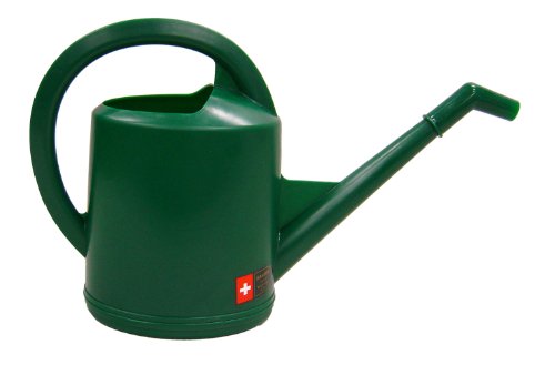 Dramm Premium High Grade Swiss Watering Can, for Indoor/Outdoor House Plants, Vegetables, Flowers, Green, 10 Liter - color: Green, size: 10-Liter