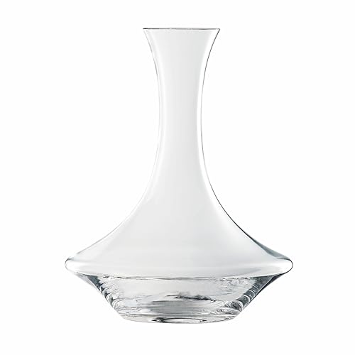 Spiegelau Authentis Crystal Wine Decanter, Modern Carafe for Red and White Wine, Elegant Glass Pitcher for Wedding Gifts, Housewarming, Home Bar Accessories, 35.3 oz (1 Liter), Set of 1 - style: 1 L Decanter