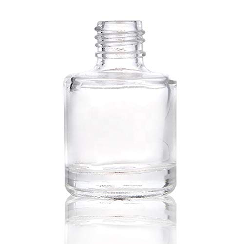 10 Packs Car Hanging Diffuser Empty Glass Perfume Bottles Air Freshener Diffuser Bottle Pendant Oil Fragrance Aromatherapy Bottle Ornament Decor (round)