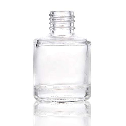 10 Packs Car Hanging Diffuser Empty Glass Perfume Bottles Air Freshener Diffuser Bottle Pendant Oil Fragrance Aromatherapy Bottle Ornament Decor (round)