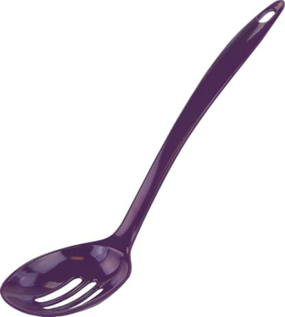 Reston Lloyd 6 Piece Kitchen Utensil Holder for kitchen counter, Utensils crock with Heat Resistant Spoon, Slotted Spoon, Ladle, Spatula BPA Free, Plum - color: Plum, size: Utensil Holder Set