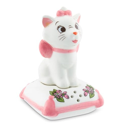 Disney The Aristocats Marie With Pillow Ceramic Salt and Pepper Shaker Set | Spice Dispenser Storage Canisters