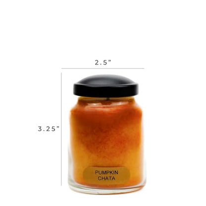A Cheerful Giver - Pumpkin Chata - 6oz Baby Scented Candle Jar with Lid - Keepers of the Light - 30 Hours of Burn Time, Gift for Women, Orange - size: 6 oz, style: Pumpkin Chata