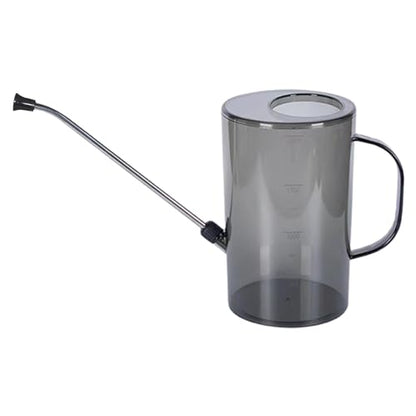2000ml Indoor Watering Can Long Spout Plant Sprinkler Watering Pot Kettle Plant Watering Can for Plants House Plants Office, Gray - color: Gray